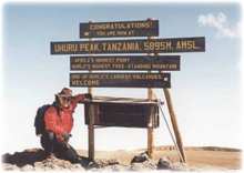 contact - climbing mount kilimanjaro photo